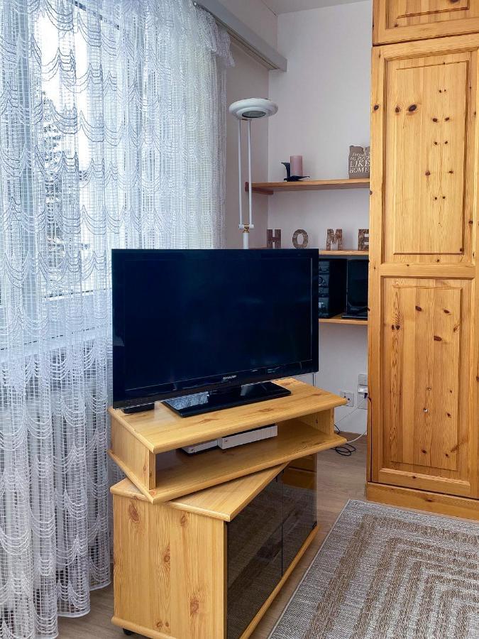 Zentrale Wohnung In St. Moritz Mit Grossem Balkon Exteriör bild